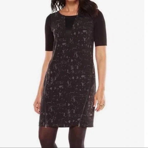 Elie Tahari Design Nation Zipper Sheath Dress - Picture 8 of 8